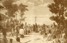 Plakat und Programm des I.Internationalen Symposiums Kirchenmusik und Brasilianische Kultur in São Paulo 1981