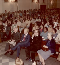 Kirche des 3. Ordens von S. Francisco. Benediktiner Abtei S. Paulo. Internationales Symposium Kirchenmusik und Brasilianische Kultur 1981 unter wiss. Leitung von A.A.Bispo