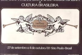 Internationasles Symposium Kirchenmusik und Brasilianische Kultur in São Paulo 1981 unter Leitung von A.A.Bispo